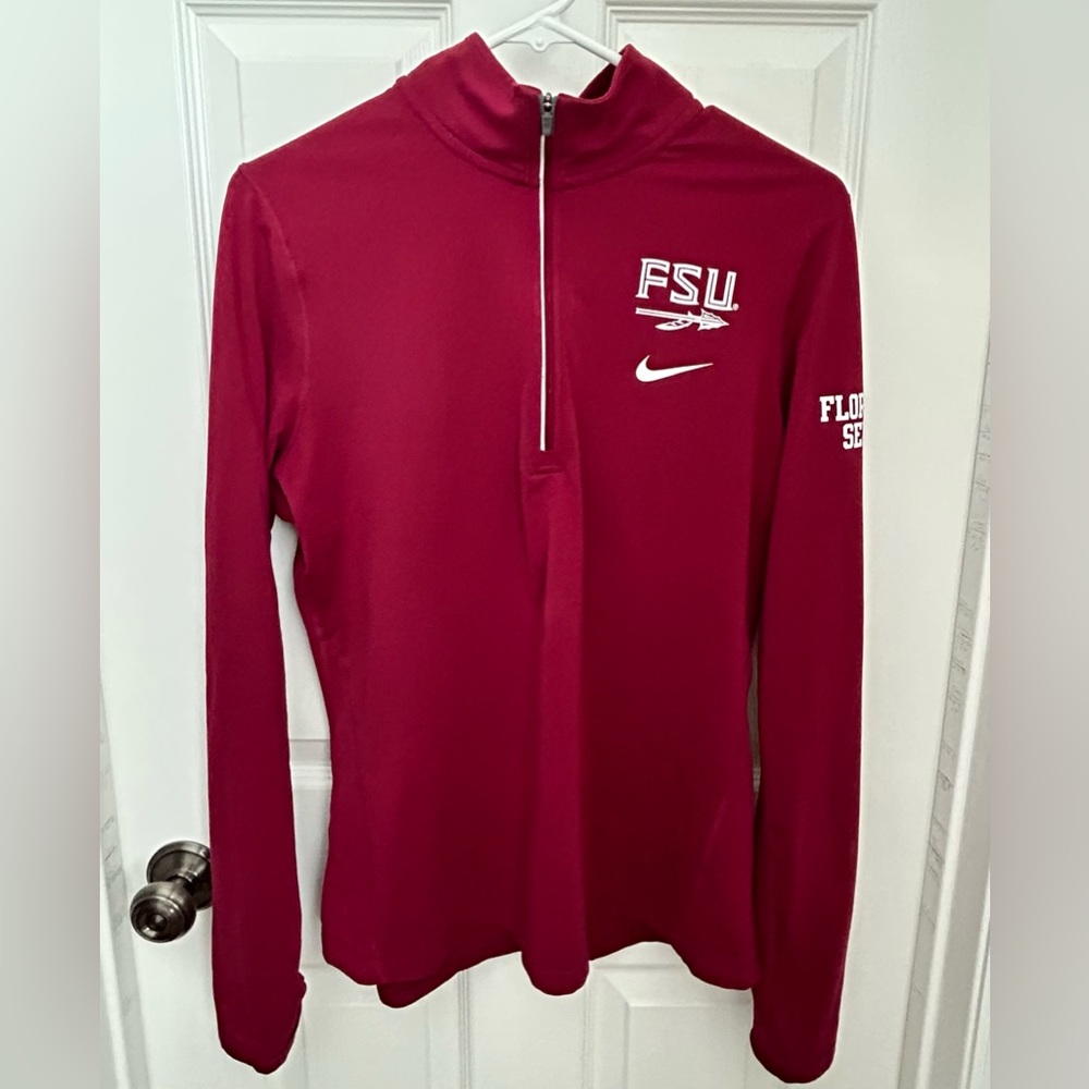 Nike FSU Women’s Quarter-Zip Jacket L